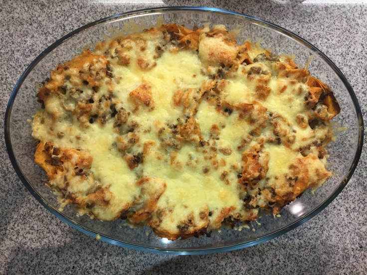 SweetPotatoGroundMeetCasserole_Oven